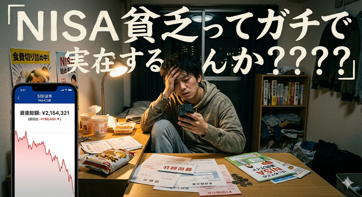 NISA貧乏ってガチで実在するんか????