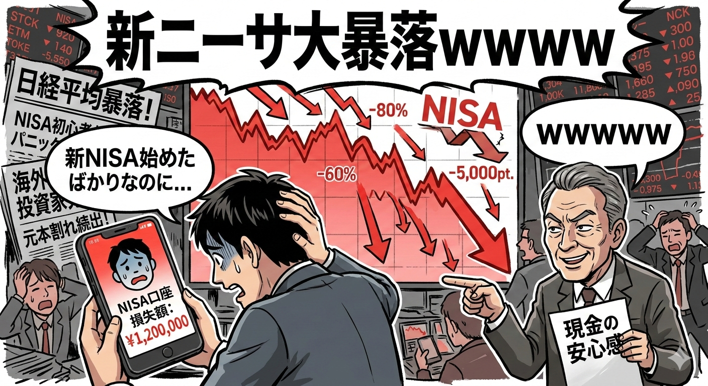 新　ニ　ー　サ　大　暴　落　w　w　w　w　w　w