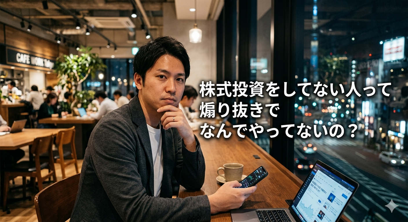 株式投資をしてない人って煽り抜きでなんでやってないの?