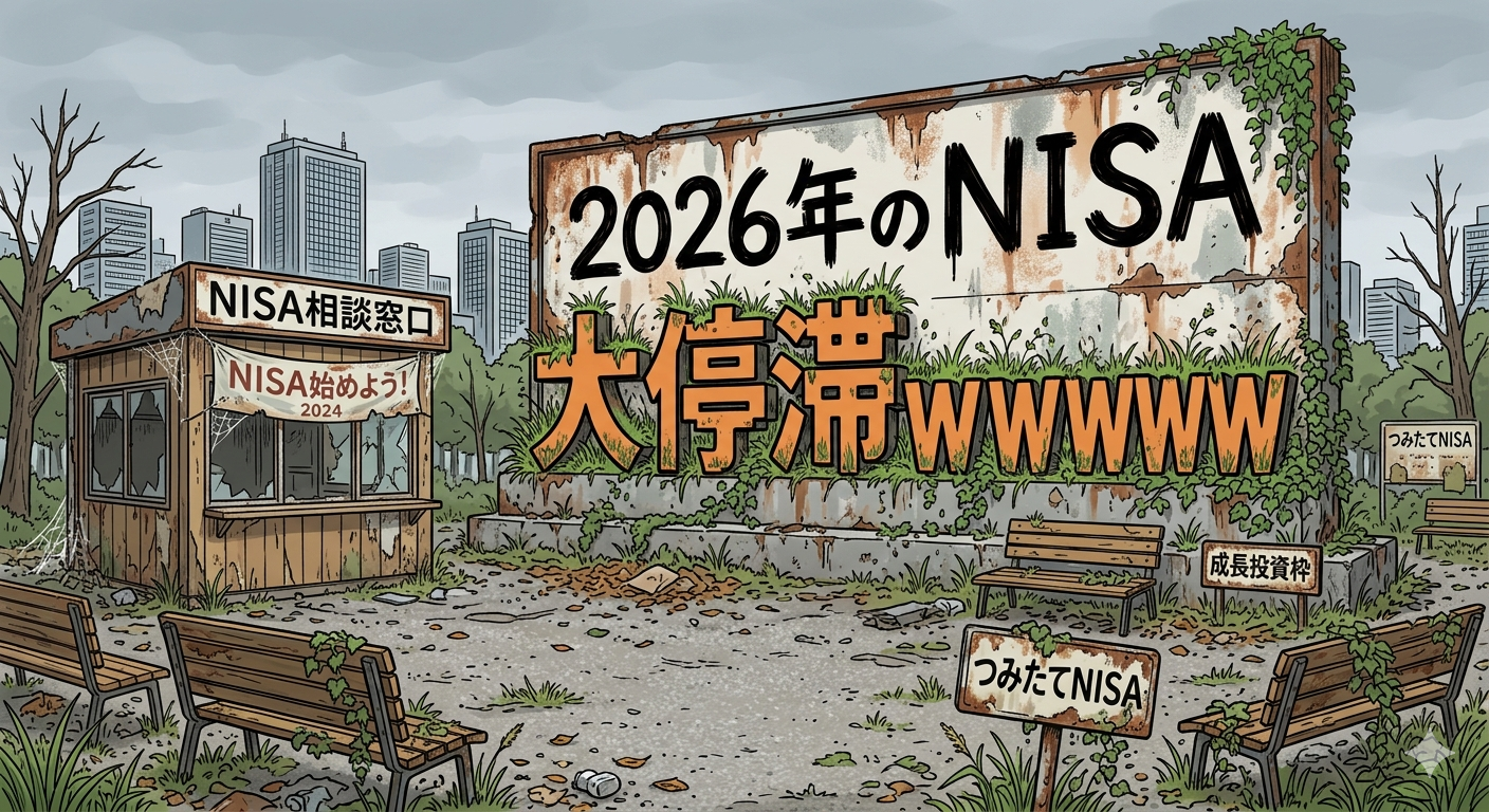 2026年のNISA大停滞wwwwwww
